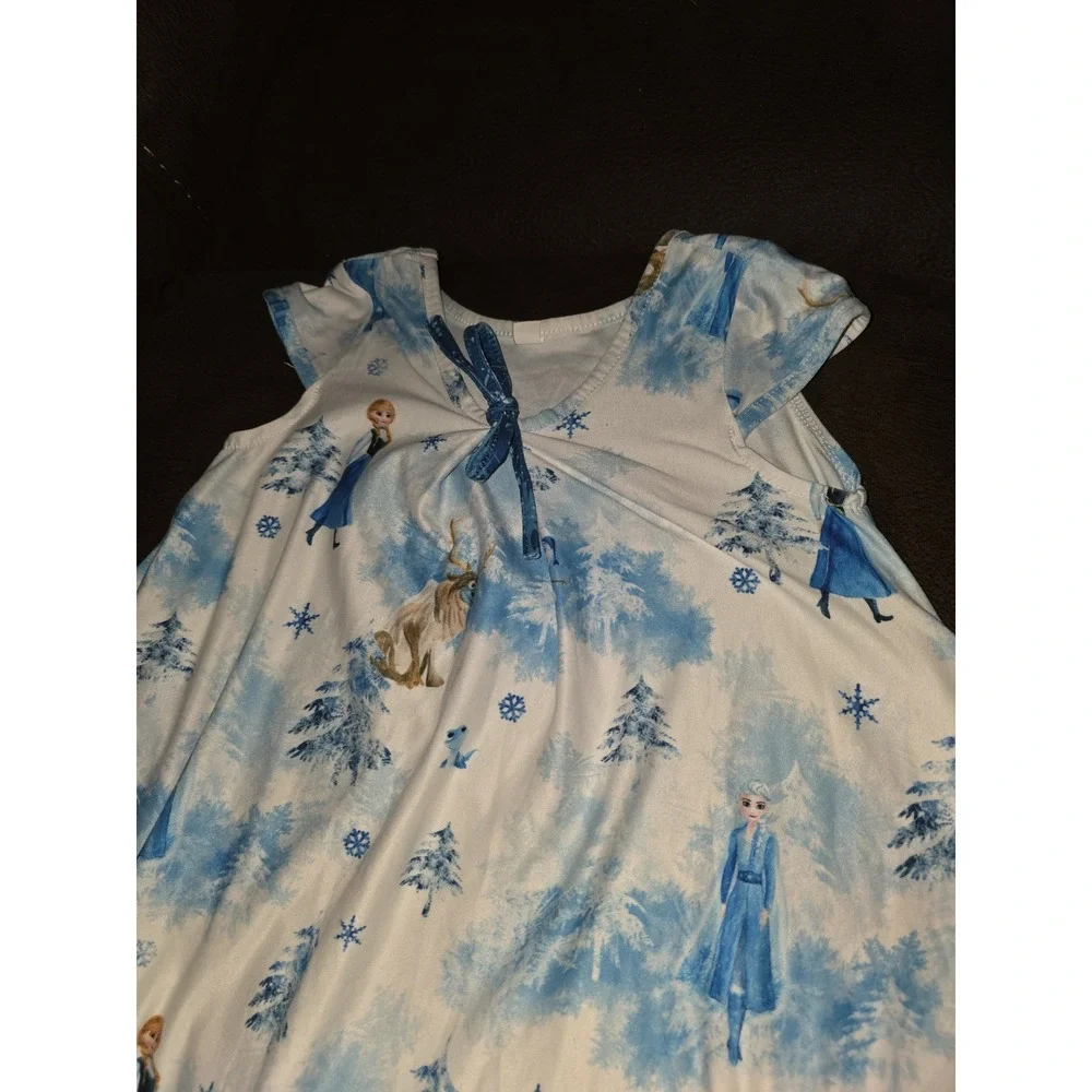 Bliss by LBCCo boutique disney frozen elsa anna sven dress and bloomers 3t